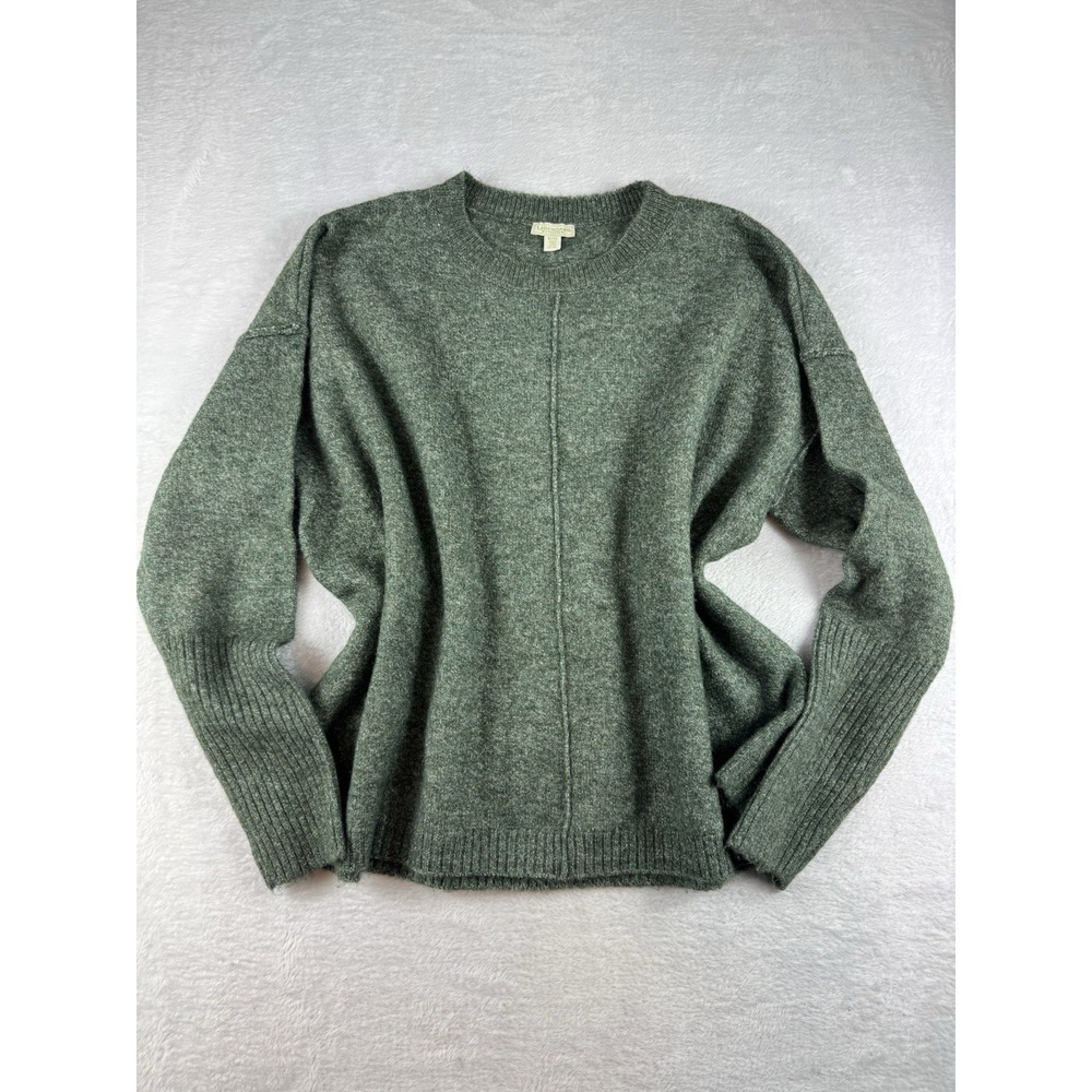 Legendary Outfitters Green Pullover Crewneck Sweater Soft Women Size L